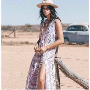 Pandora split dress boho maxi spell&gypsy